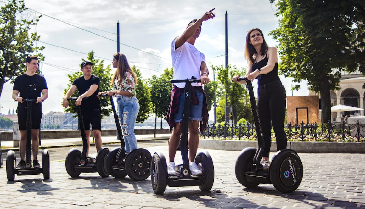 Guided Segway tour with guests