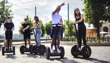 Guided Segway tour with guests