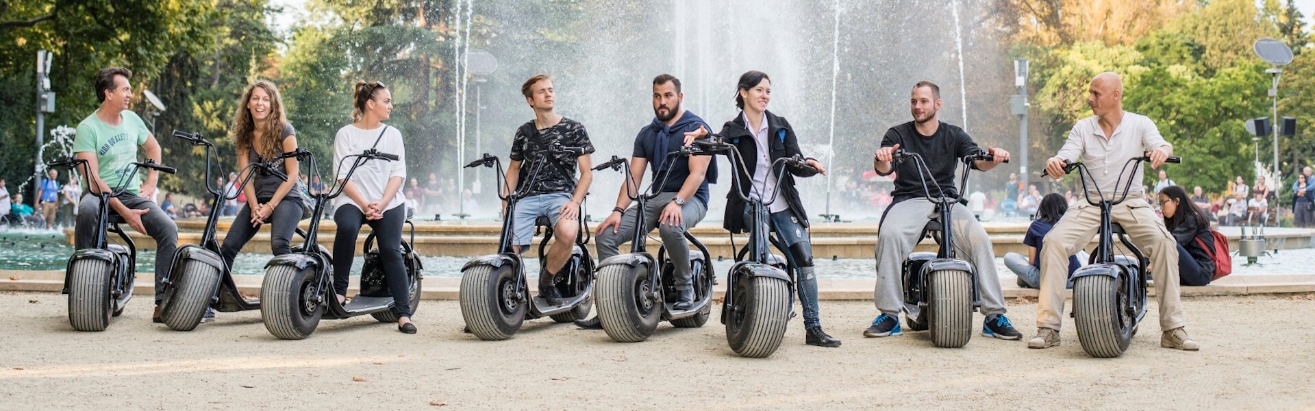 Monsteroller electric scooter rentals in Budapest from €22.