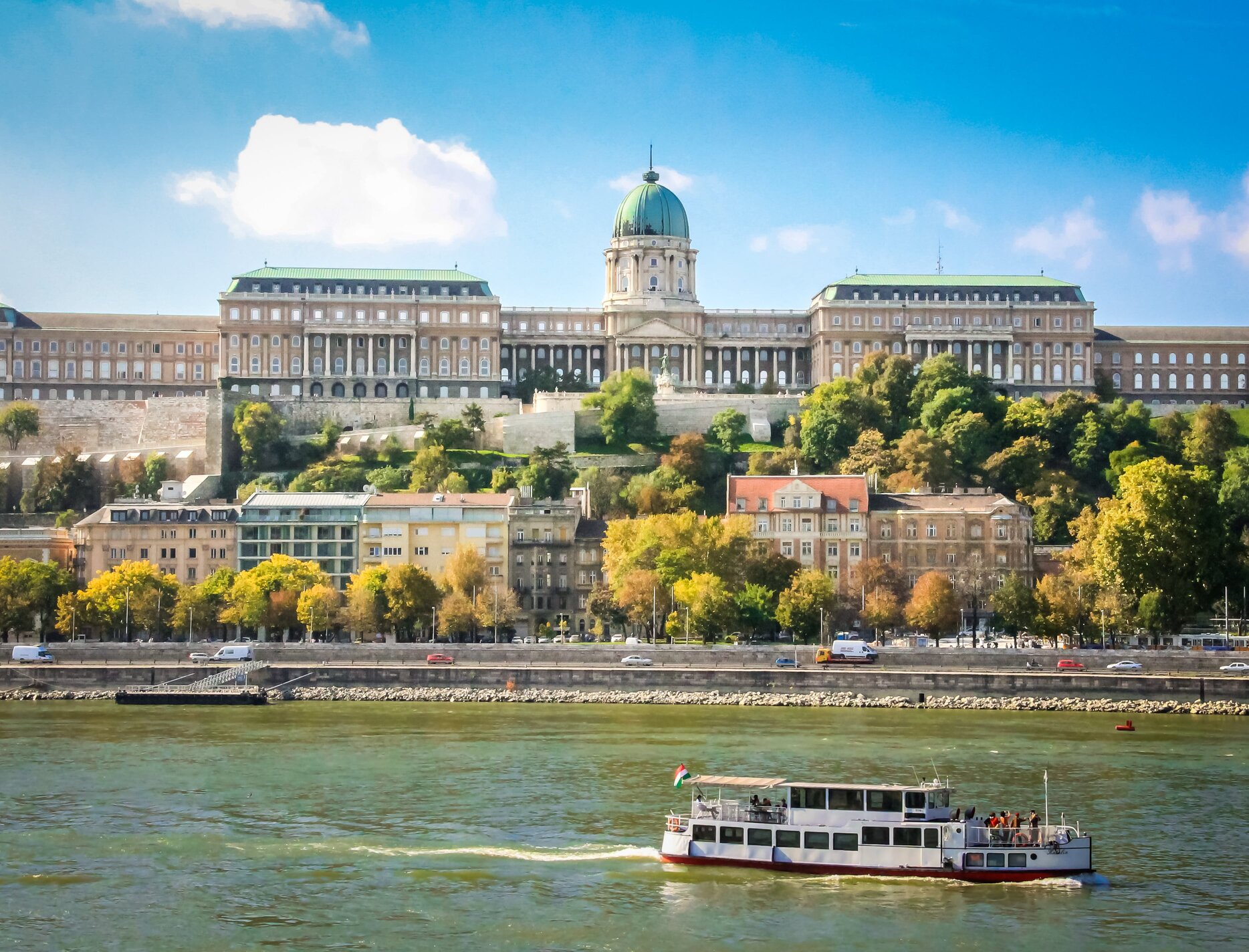 Buda Castle from the Danube
